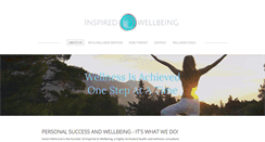 Desktop Screenshot of inspired2wellbeing.com